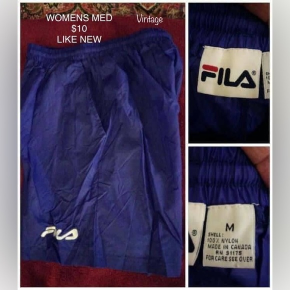 WOMENS MED REEBOK & FILAMENT VINTAGE SHORTS - Picture 4 of 4